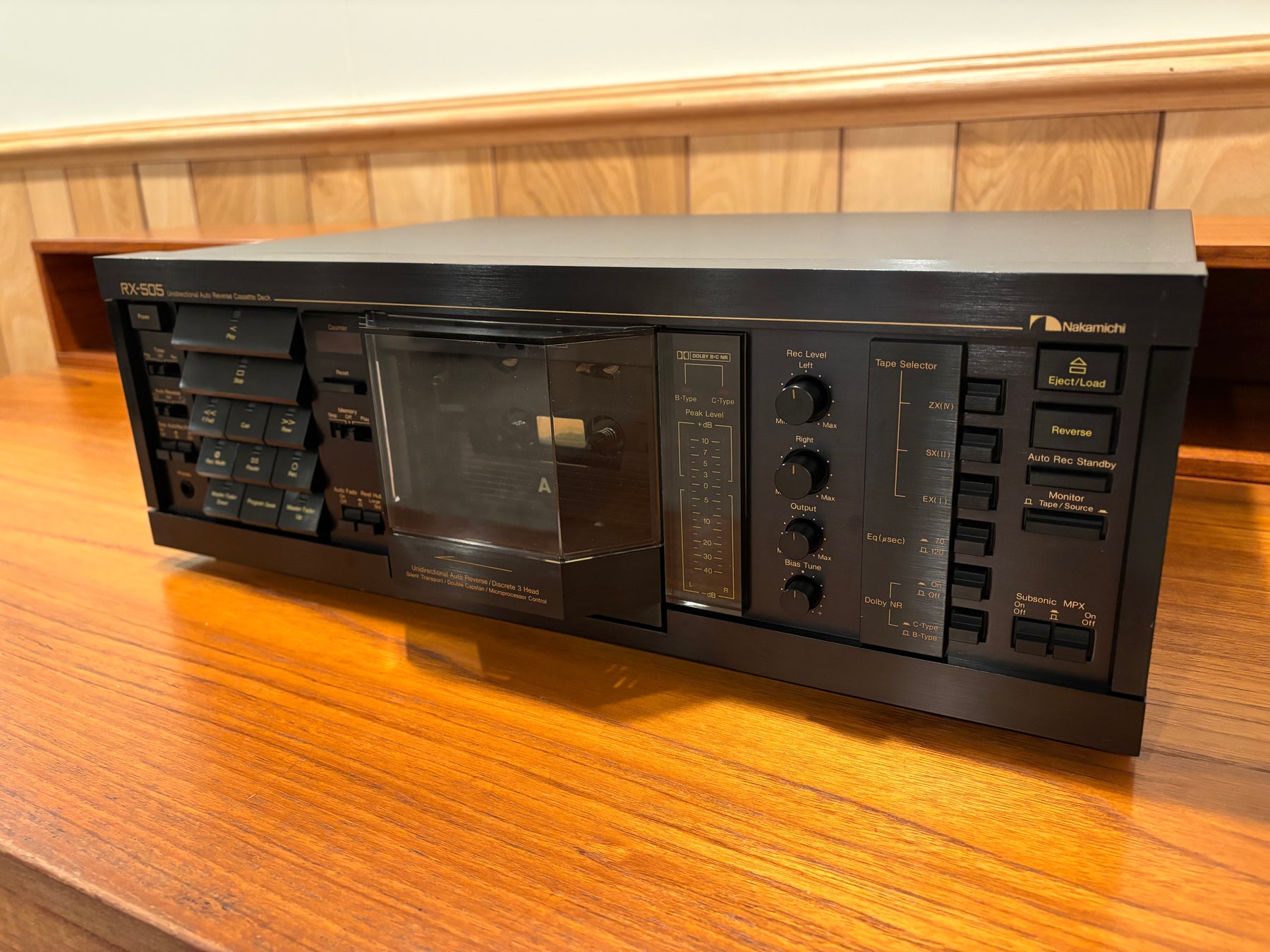 Fully Restored Nakamichi RX-505 Cassette Deck