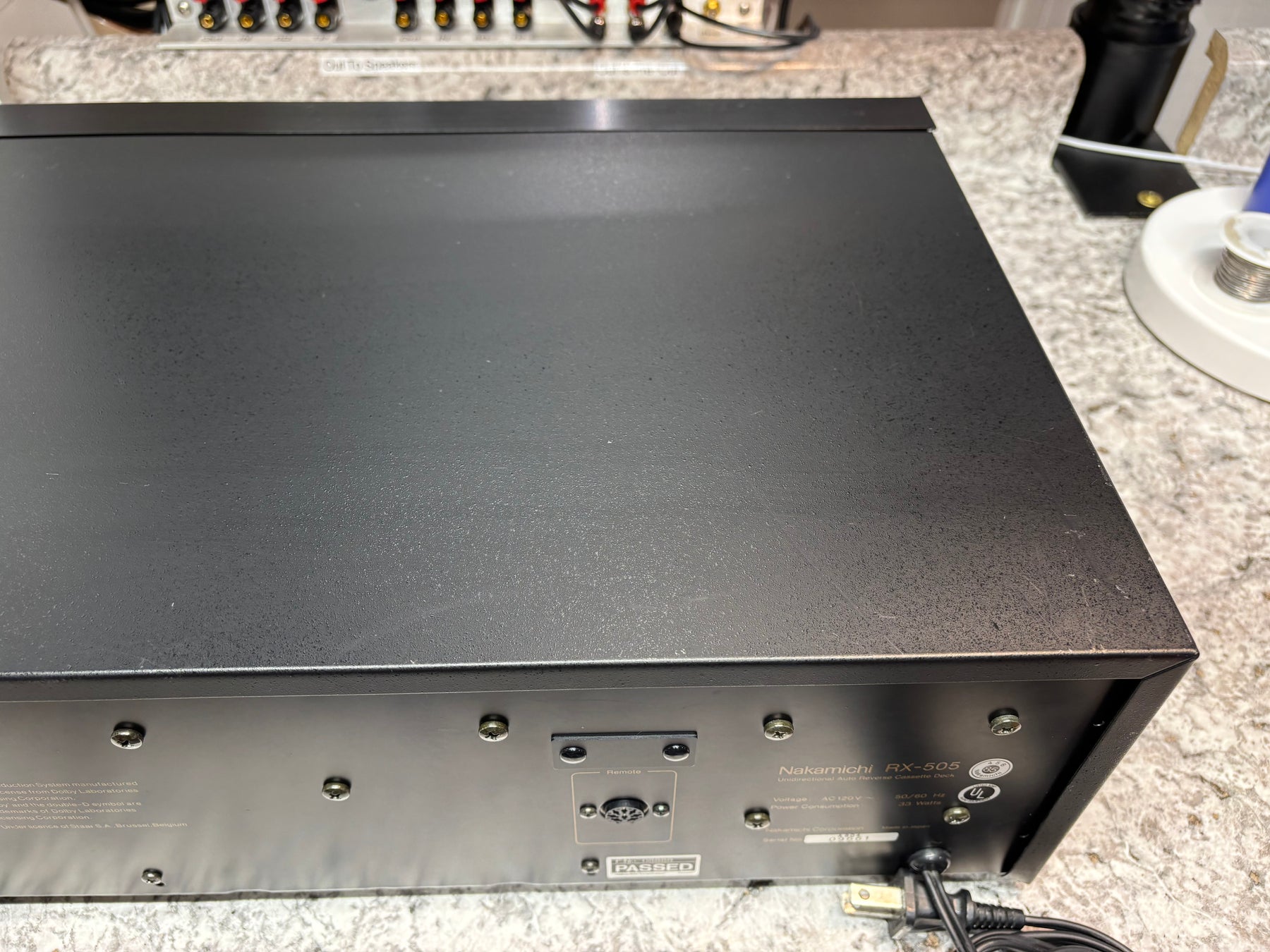 Fully Restored Nakamichi RX-505 Cassette Deck