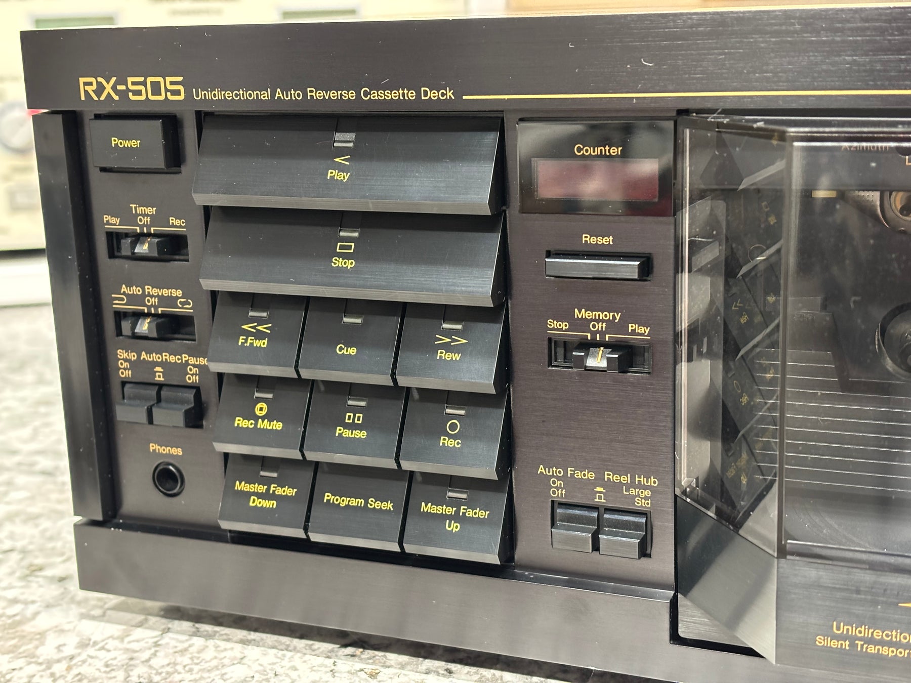 Fully Restored Nakamichi RX-505 Cassette Deck