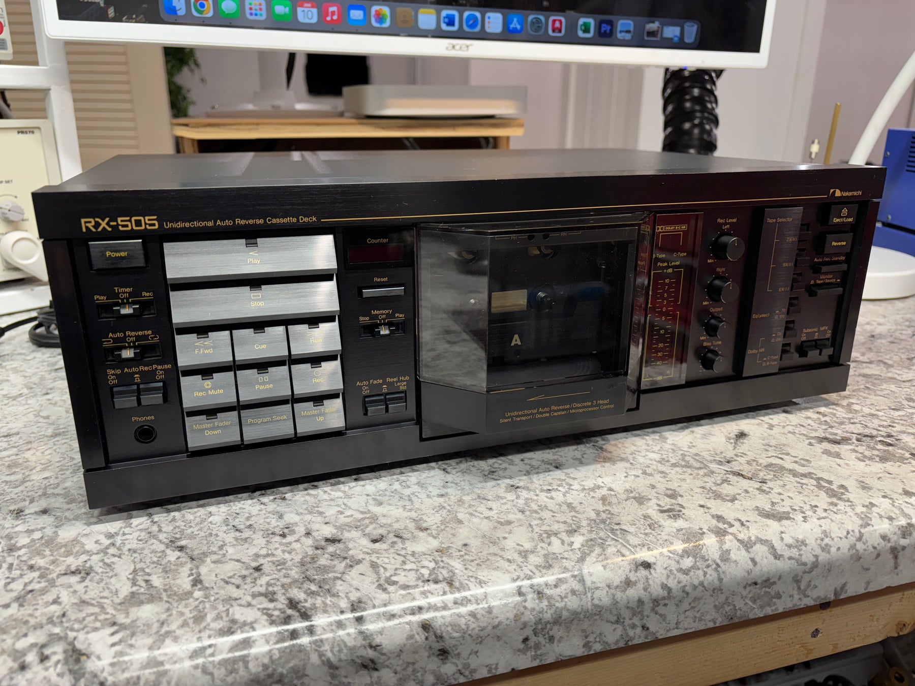 Fully Restored Nakamichi RX-505 Cassette Deck