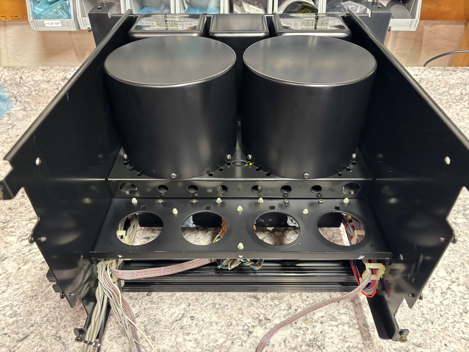 Onkyo M-510 Power Amplifier with a fresh restoration: Ultra rare, ultra heavy, and ultra beautiful