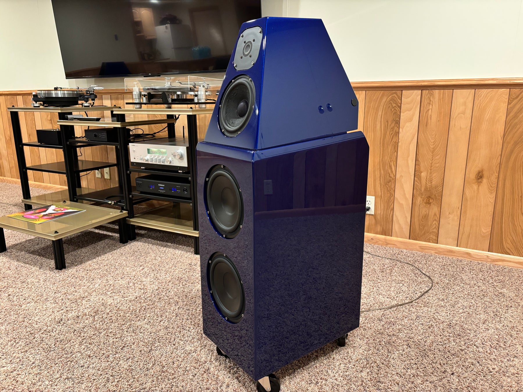 Beautiful Wilson Watt Puppy 7 Speakers. Fresh Restoration!