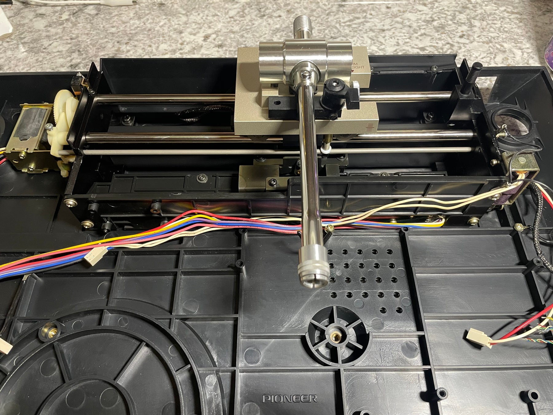 Refurbished and upgraded Phase Linear 8000 Series 2 Linear Turntable