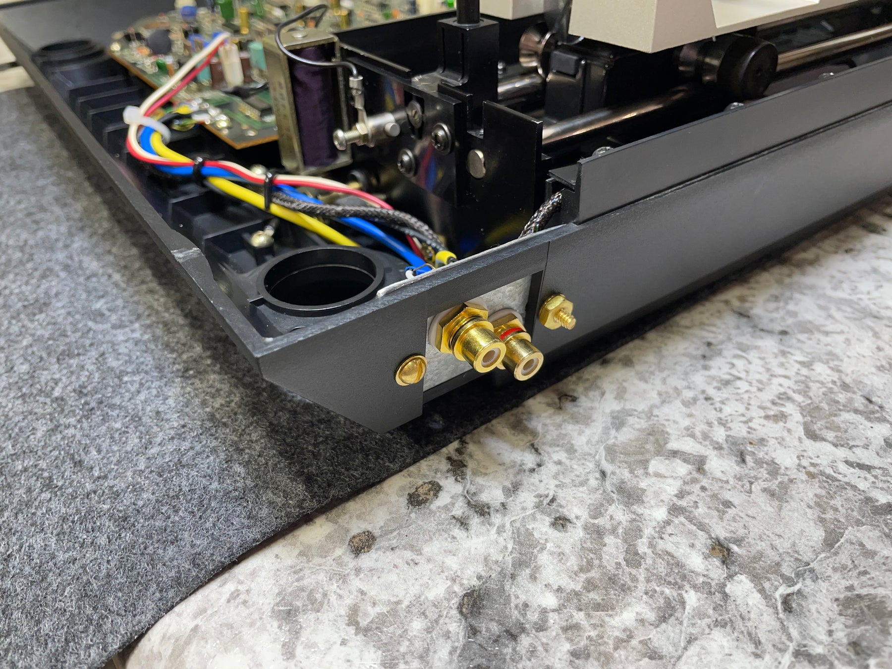 Refurbished and upgraded Phase Linear 8000 Series 2 Linear Turntable