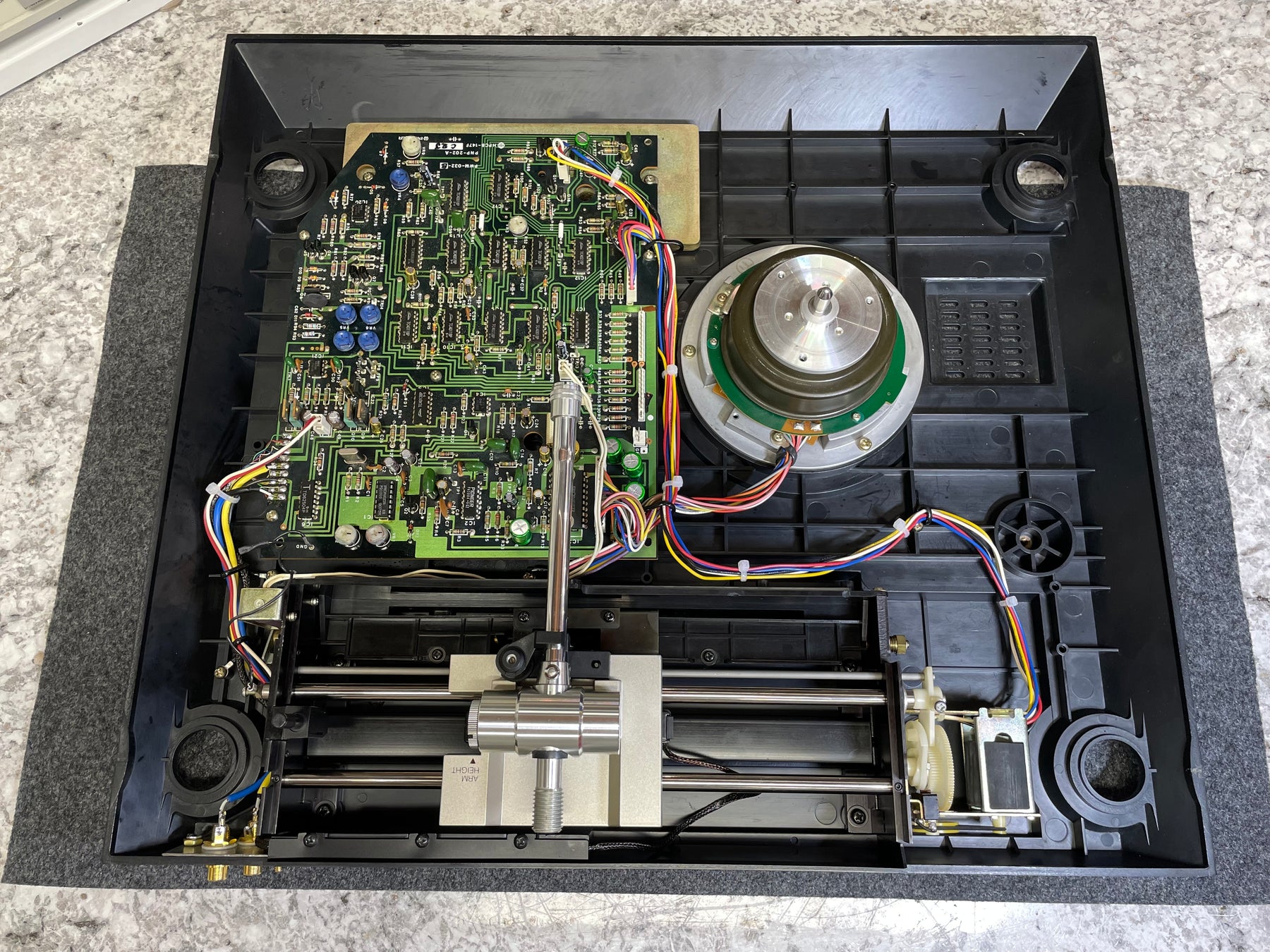 Refurbished and upgraded Phase Linear 8000 Series 2 Linear Turntable