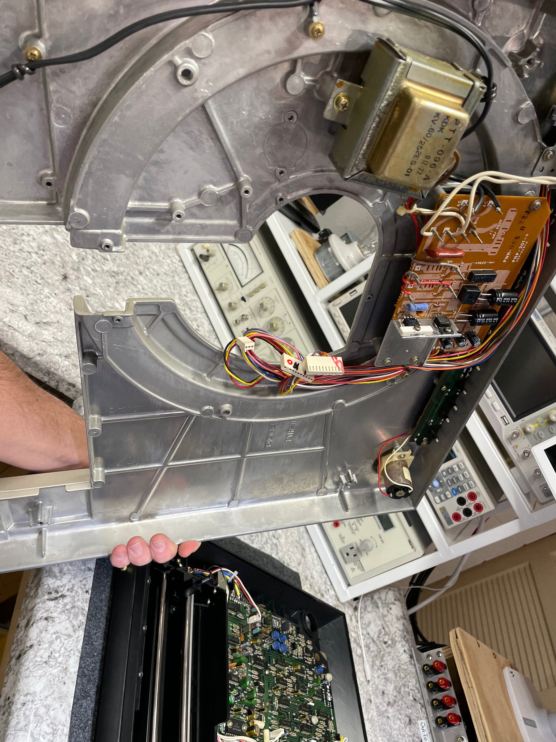 Refurbished and upgraded Phase Linear 8000 Series 2 Linear Turntable