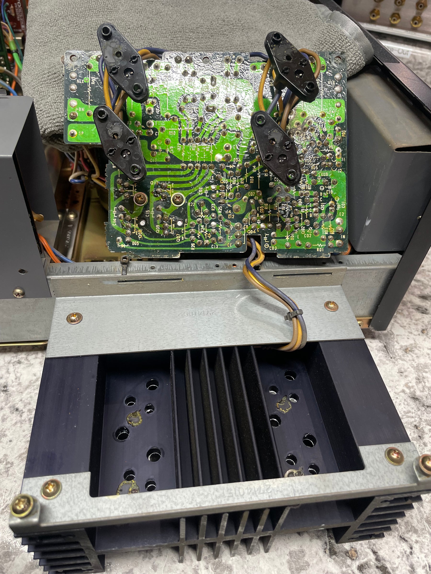 Restored Onkyo A-10 Integrated Amplifier and Matching T-9 Tuner