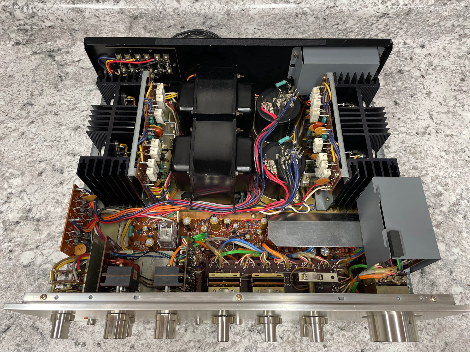 Restored Onkyo A-10 Integrated Amplifier and Matching T-9 Tuner