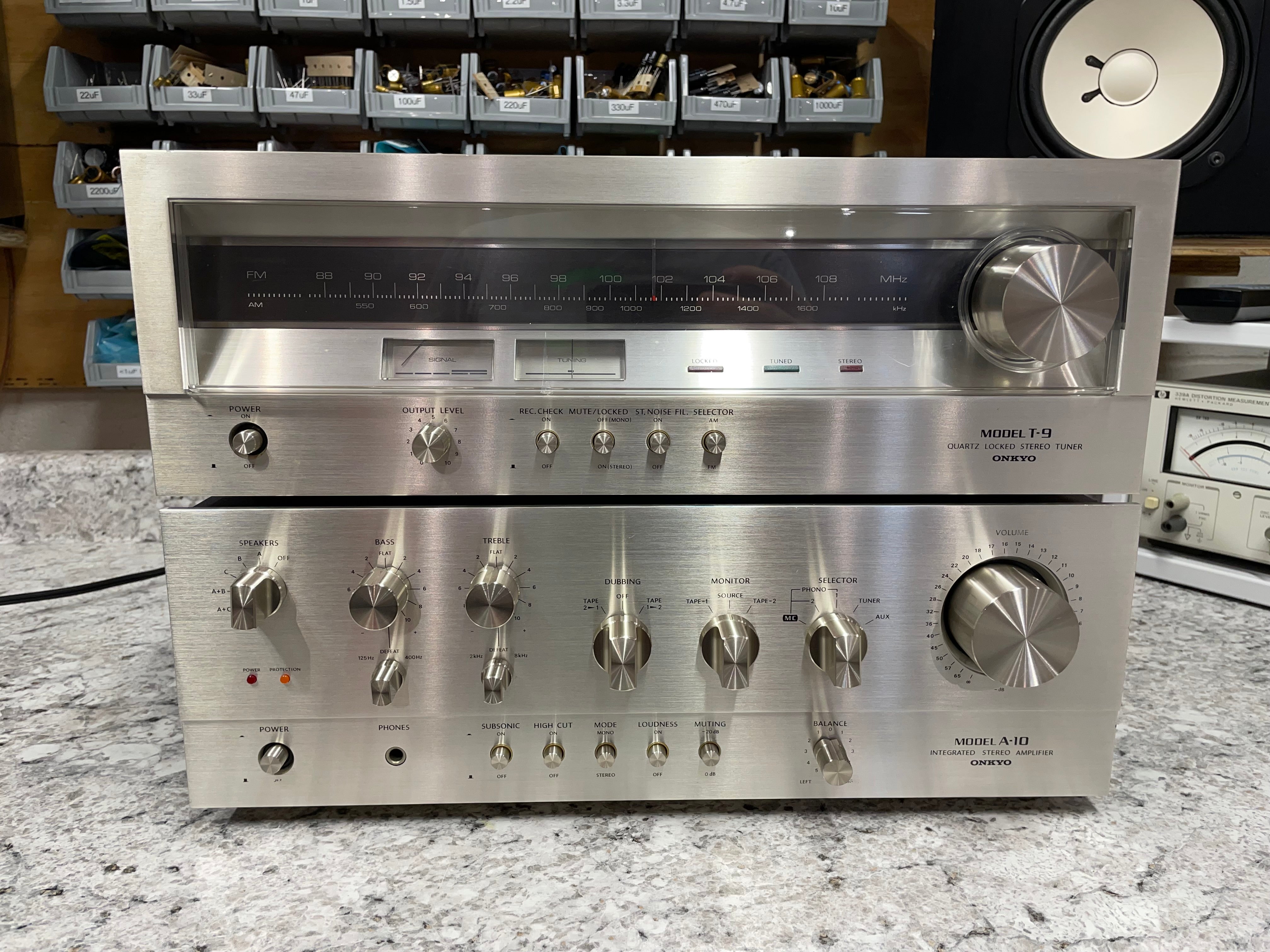 t*t様 ONKYO INTEGRATED AMPLIFIER MODEL A- Onkyo Integrated Amp - Model: A-807 | Vintage Audio Exchange