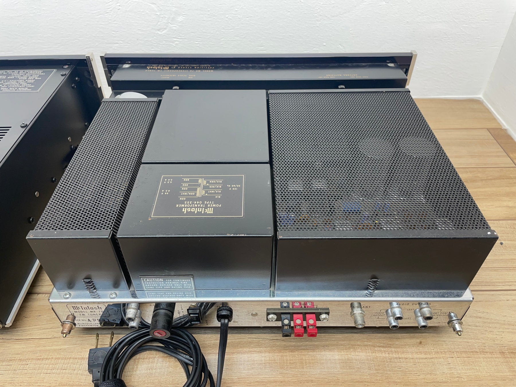 McIntosh MA6200 Integrated Amplifier and Matching MR78 Tuner.