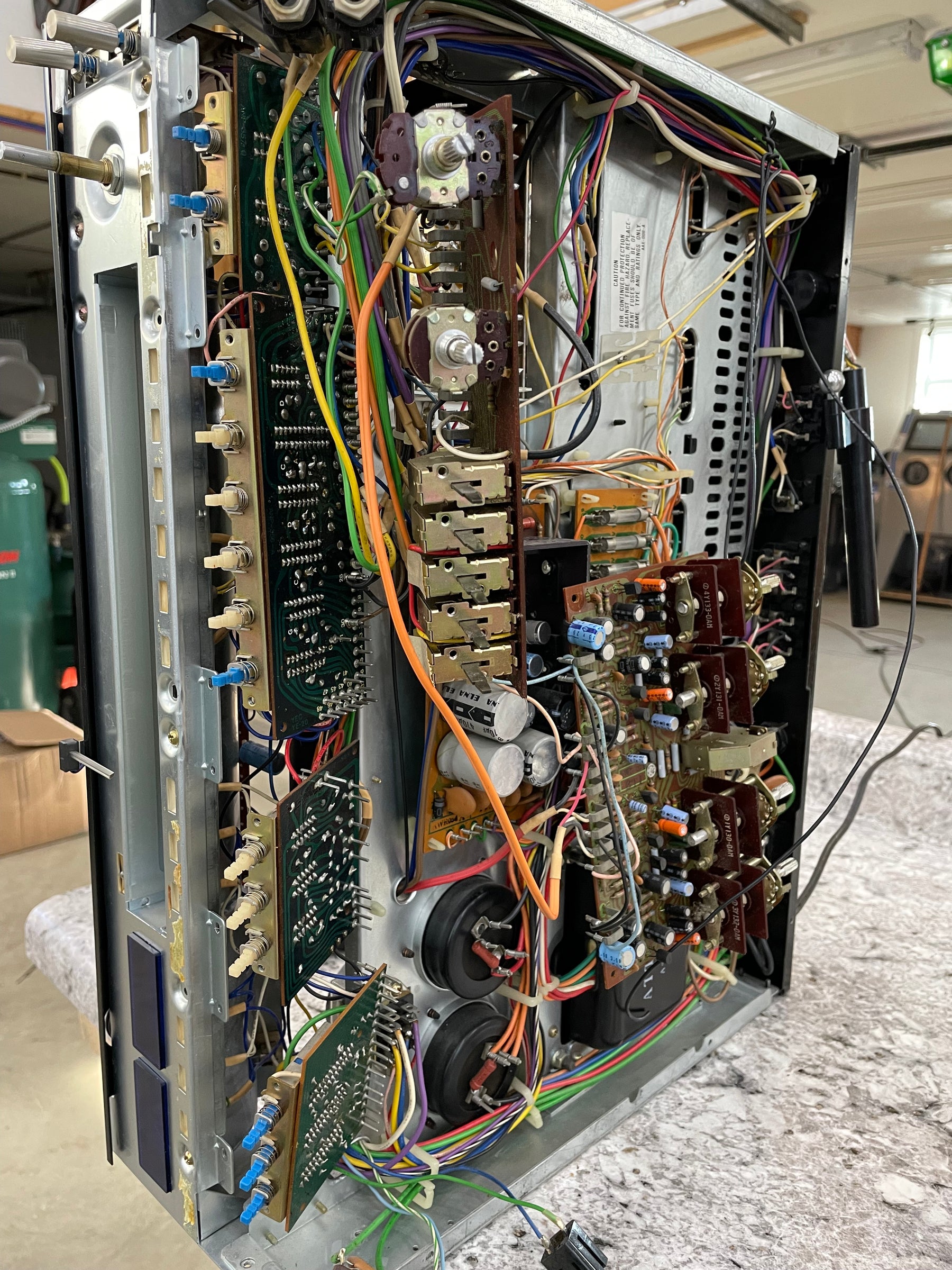 Restored Pioneer SX1010 Receiver. Recapped and Serviced