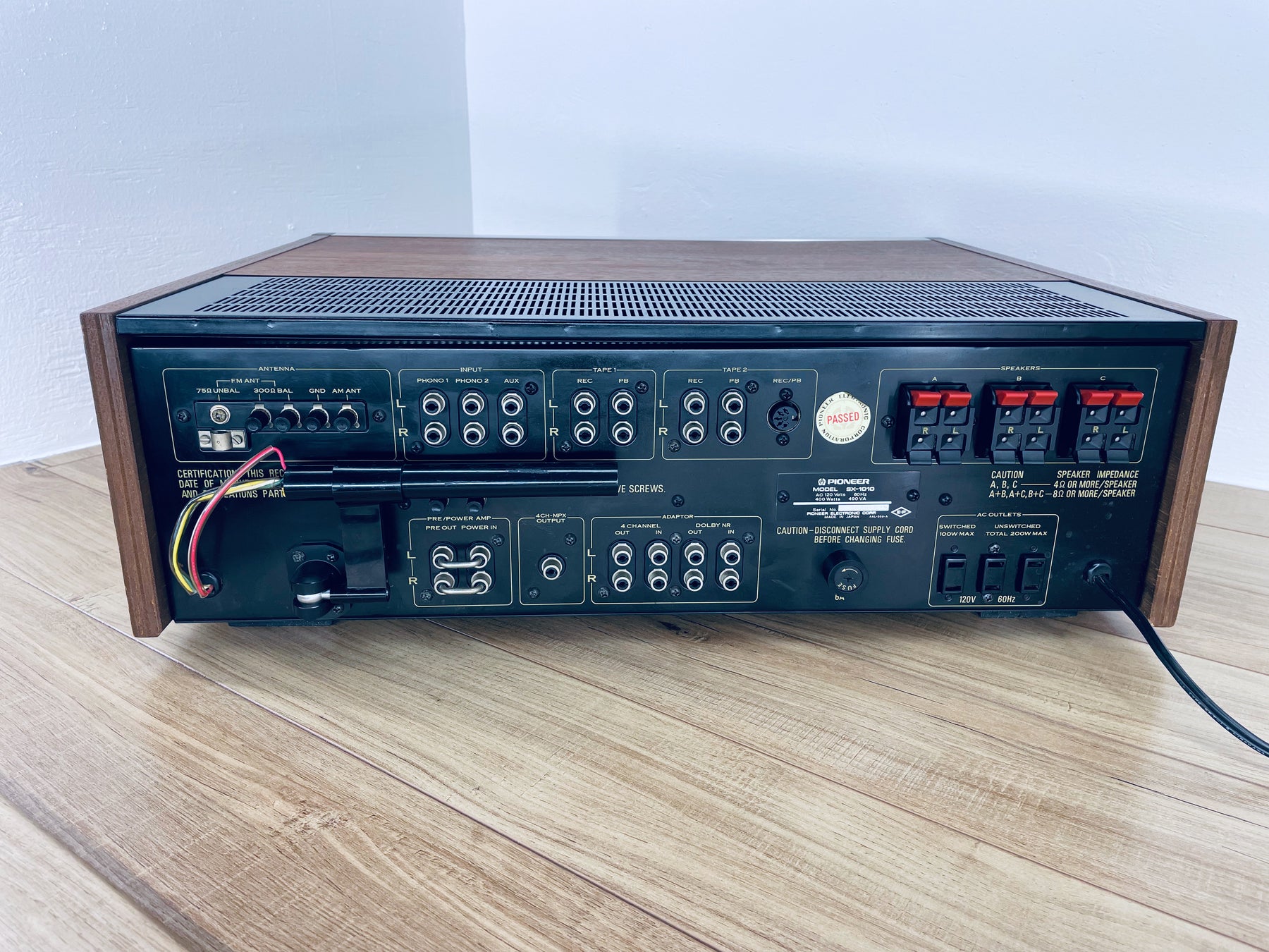Restored Pioneer SX1010 Receiver. Recapped and Serviced
