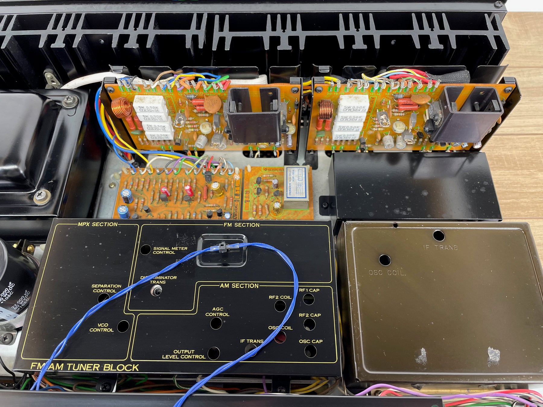 Restored Pioneer SX1010 Receiver. Recapped and Serviced