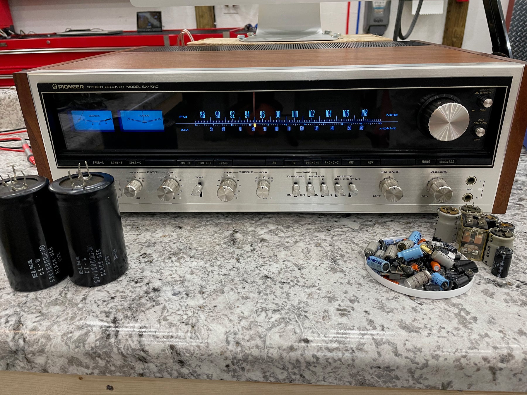Restored Pioneer SX1010 Receiver. Recapped and Serviced