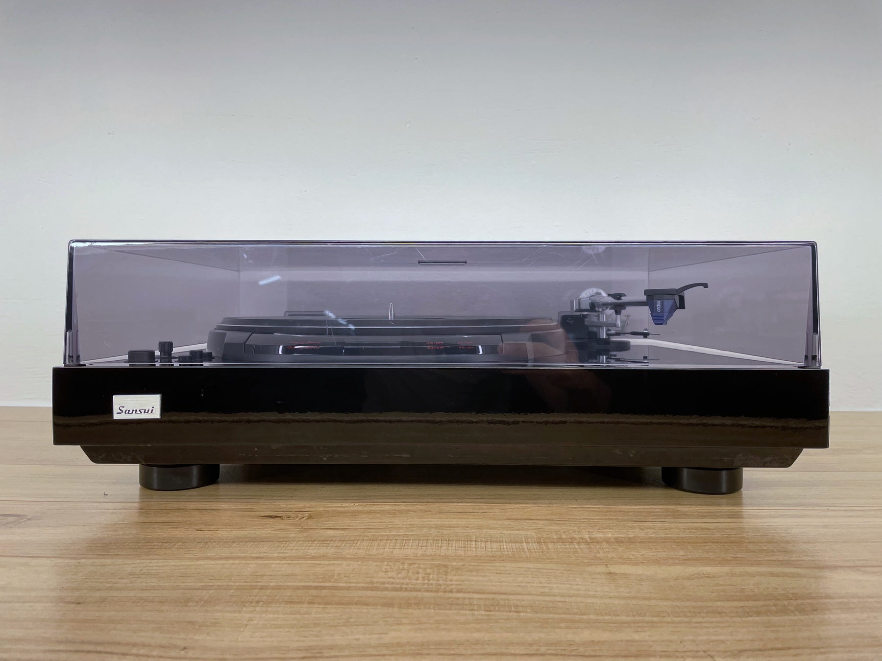 Sansui SR-929 Turntable. Restored and Recapped with New Cardas Wire & Ortofon Cart.