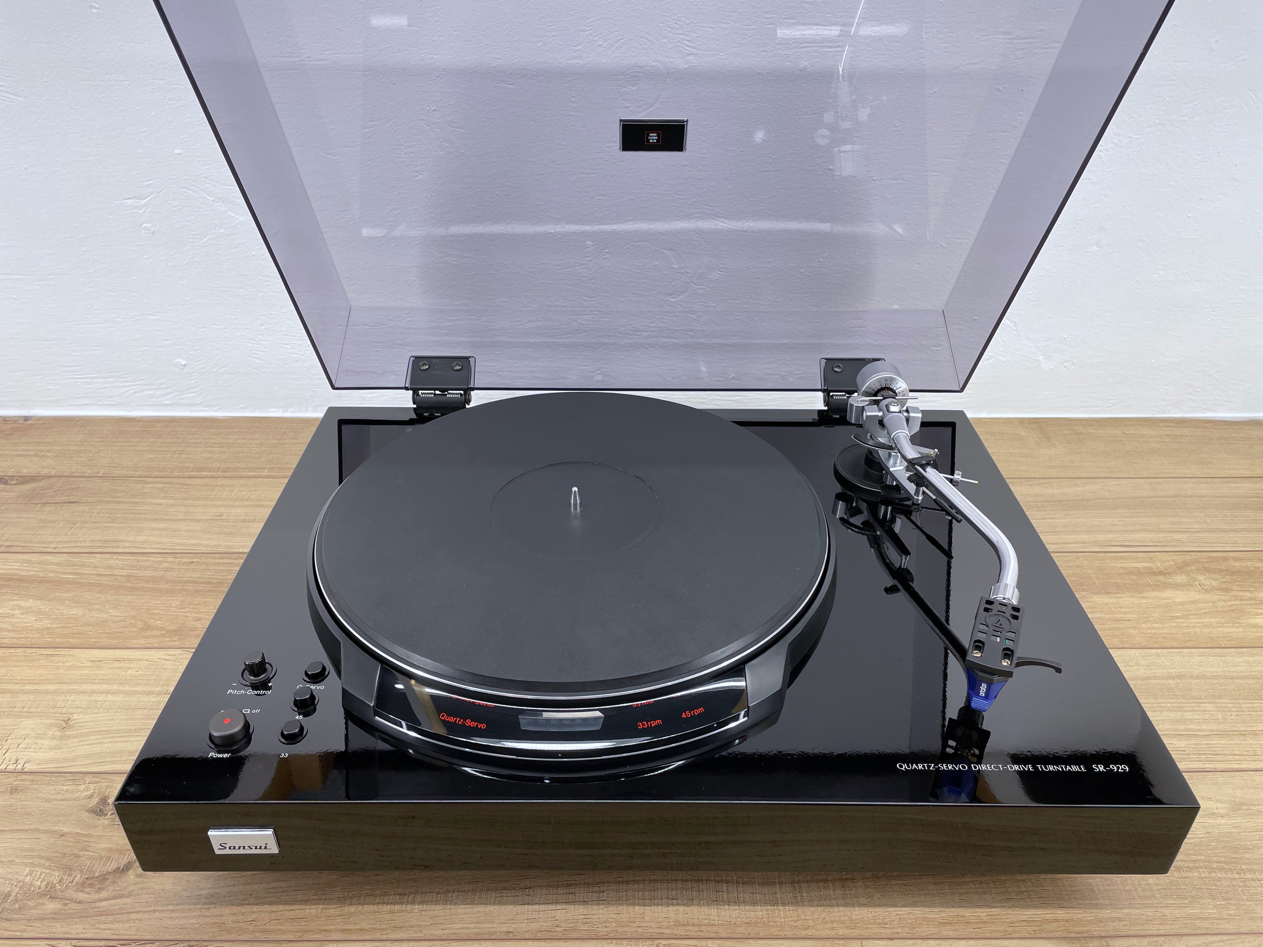 Sansui SR-929 Turntable. Restored and Recapped with New Cardas Wire &  Ortofon Cart.