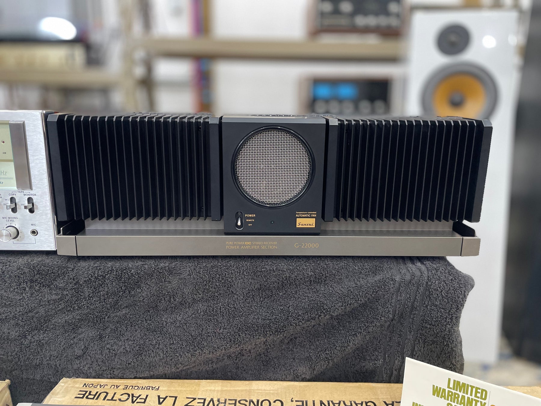 Sansui G22000 Receiver. Restored and Includes Factory Boxes and Literature!