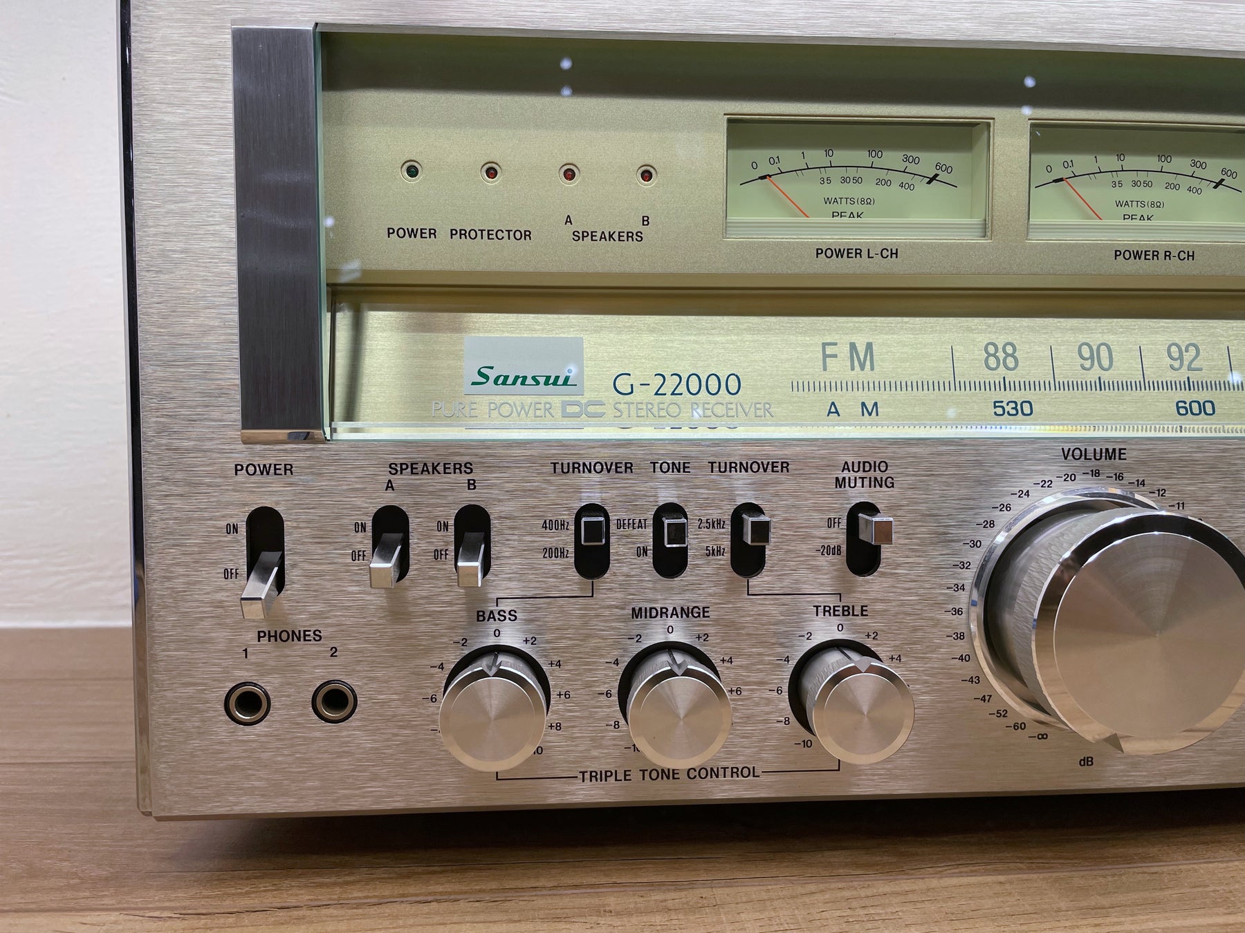 Sansui G22000 Receiver. Restored and Includes Factory Boxes and Literature!