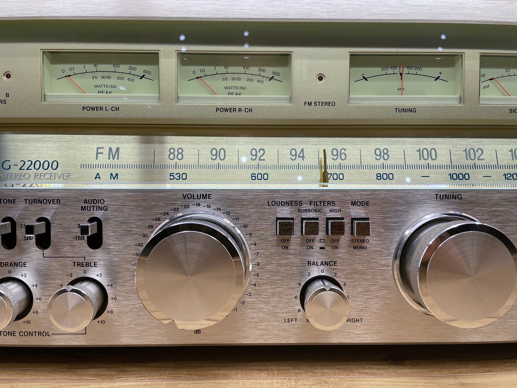 Sansui G22000 Receiver. Restored and Includes Factory Boxes and Literature!