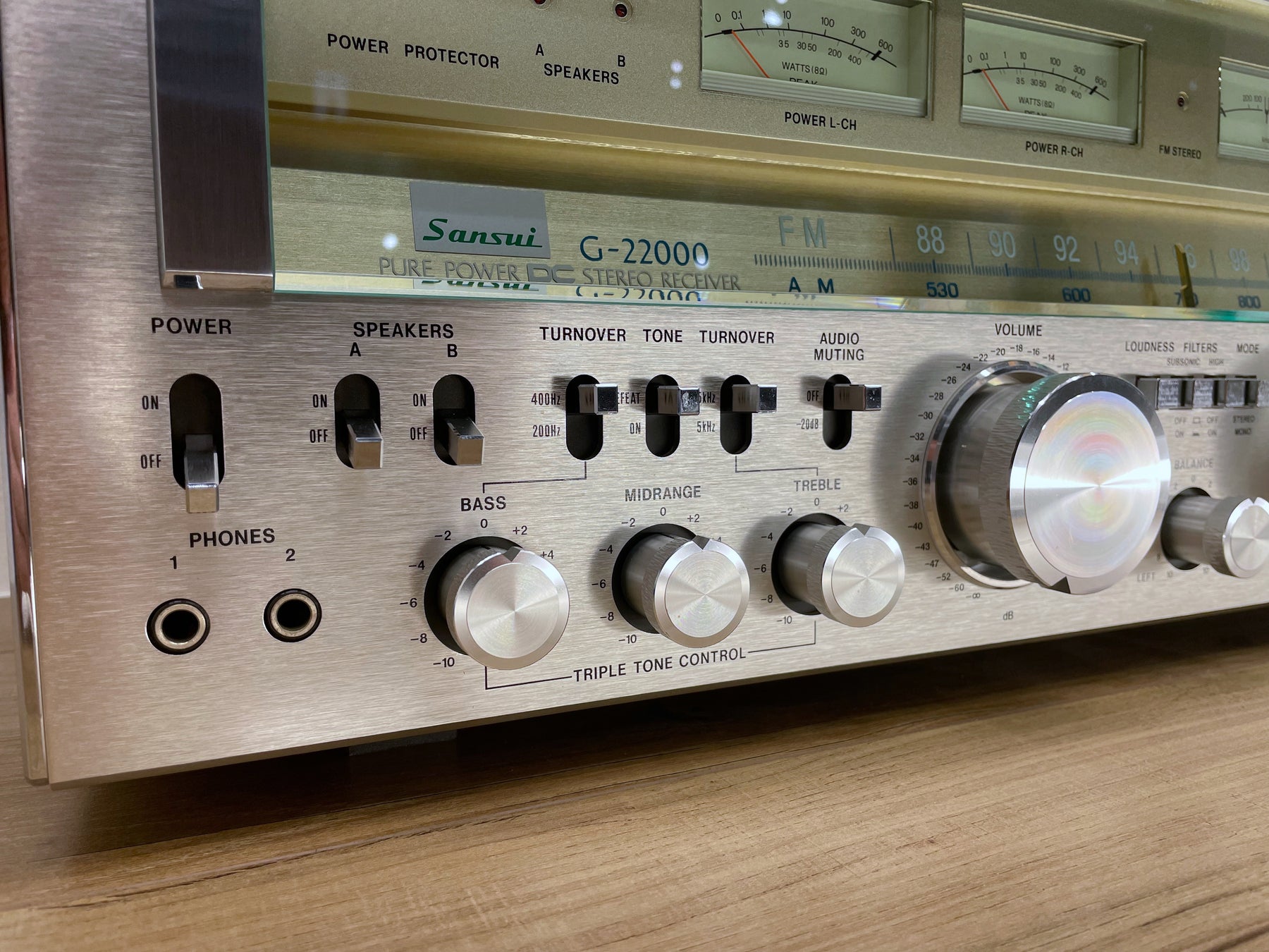 Sansui G22000 Receiver. Restored and Includes Factory Boxes and Literature!