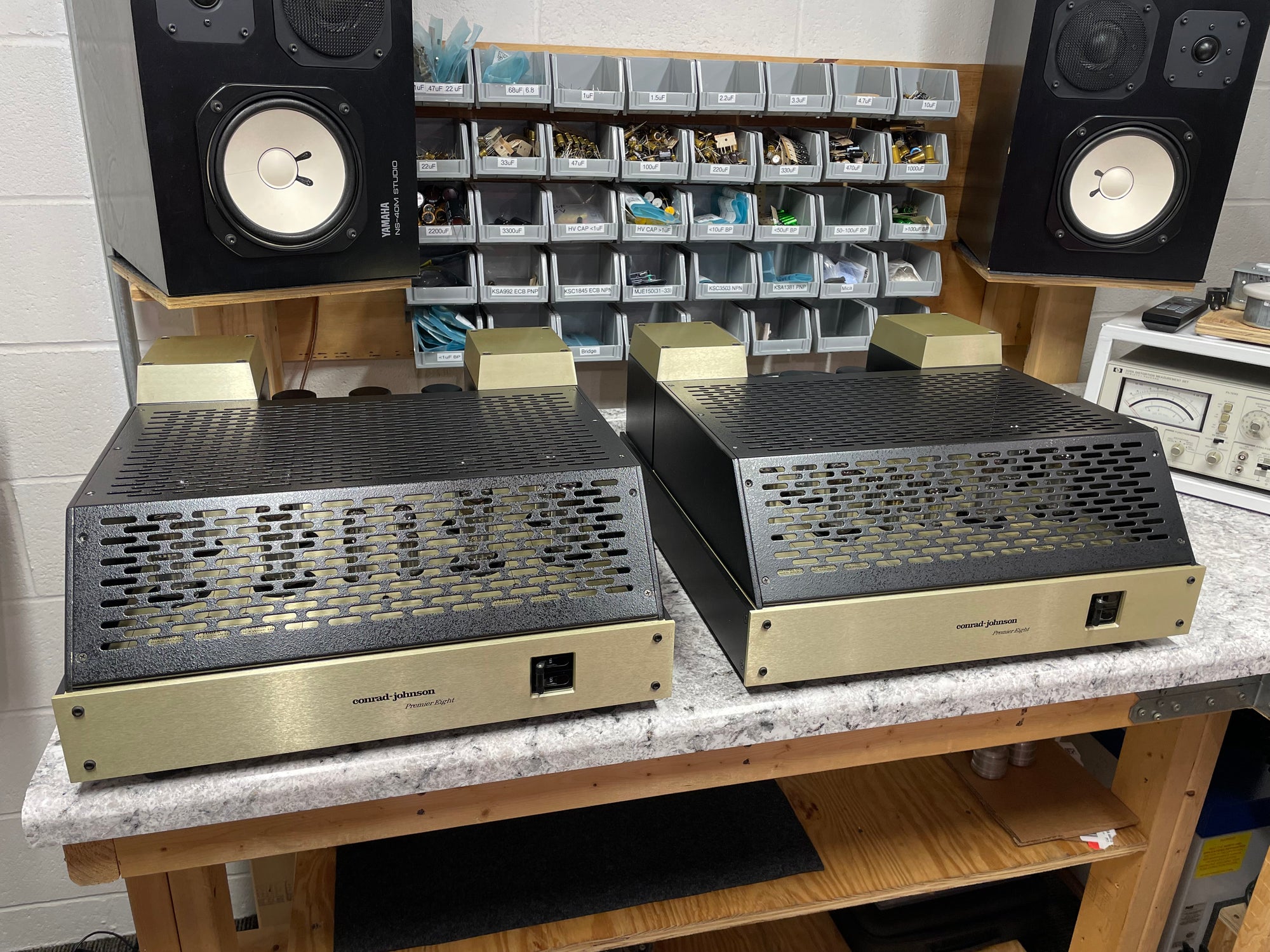 Conrad Johnson Premier 8XS Amplifiers!!