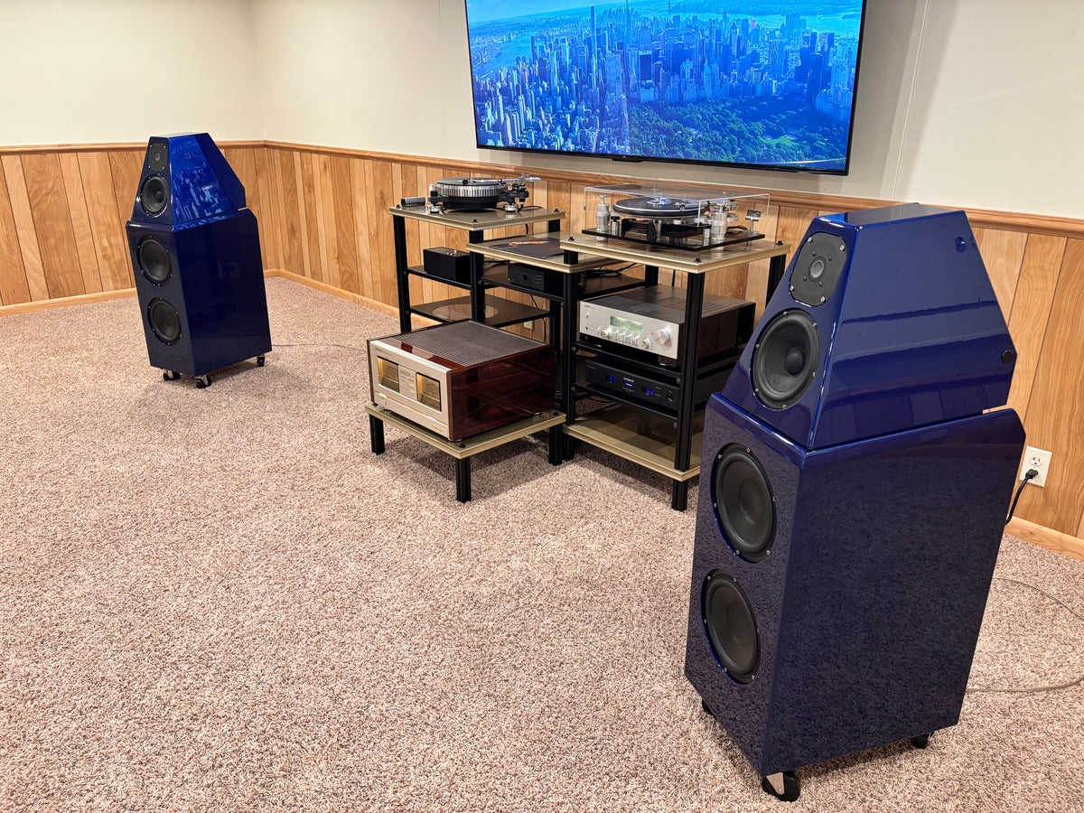 Beautiful Wilson Watt Puppy 7 Speakers.  Fresh Restoration!