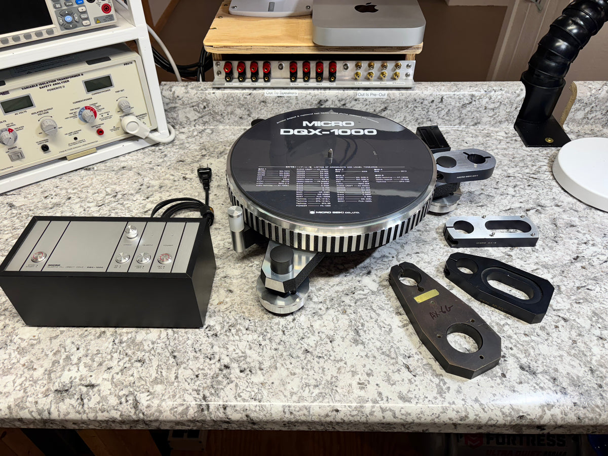 Micro Seiki DQX-1000 Restored and Serviced. 120V version with original box!!!!