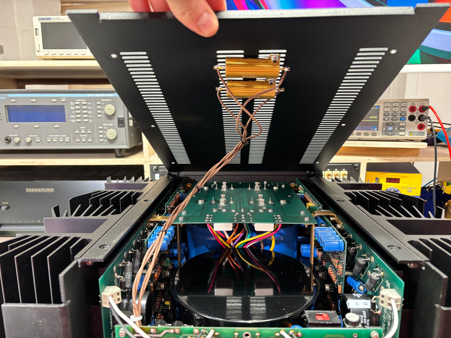 Krell KSA-150 Power Amplifier. Full Restoration and Service