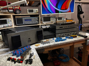 Krell KSA-150 Power Amplifier. Full Restoration and Service