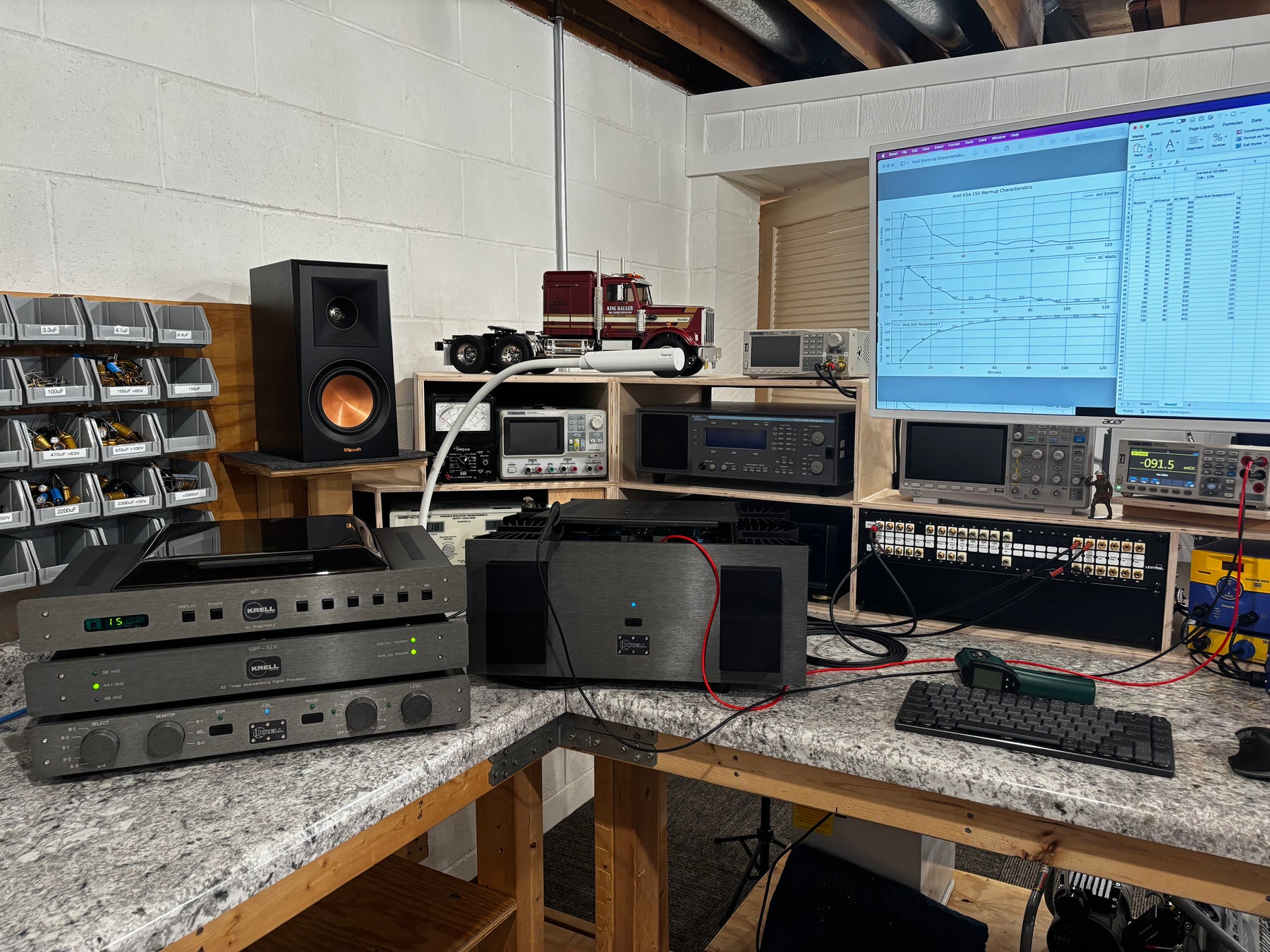 Complete Matching Krell Class-A HiFi System. Fully Restored and Ready to Enjoy