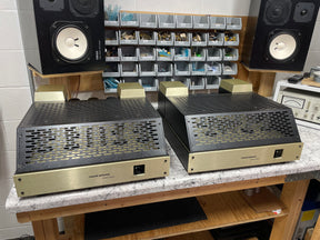 Absolutely Epic Conrad Johnson Premier 8XS Amplifiers and PF-2 Preamplifier.