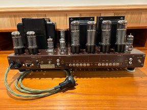 Fisher SA-300 Tube Amplifier.  Recent restoration with high-end components.