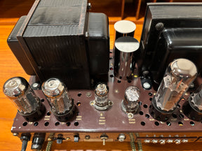 Fisher SA-300 Tube Amplifier.  Recent restoration with high-end components.