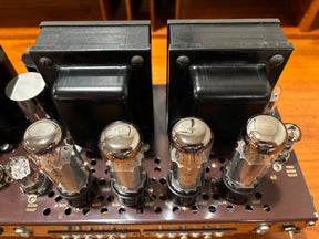 Fisher SA-300 Tube Amplifier.  Recent restoration with high-end components.