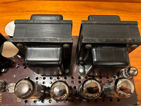 Fisher SA-300 Tube Amplifier.  Recent restoration with high-end components.