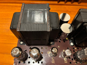 Fisher SA-300 Tube Amplifier.  Recent restoration with high-end components.