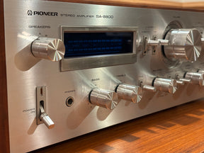 Pioneer SA8800 Integrated Amplifer Restored and Recapped