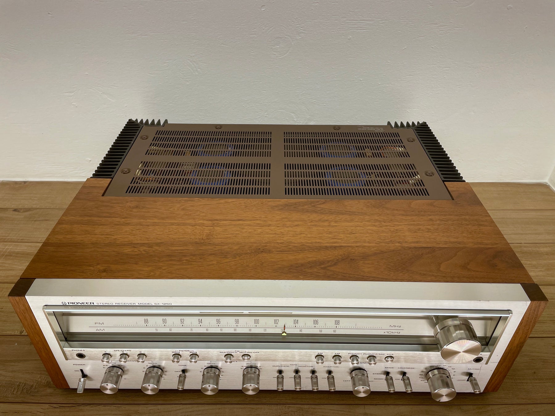 Restored Pioneer SX1250 Receiver