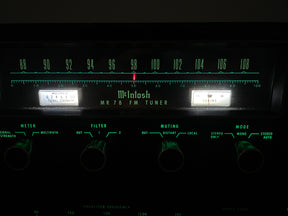 McIntosh MA6200 Integrated Amplifier and Matching MR78 Tuner.