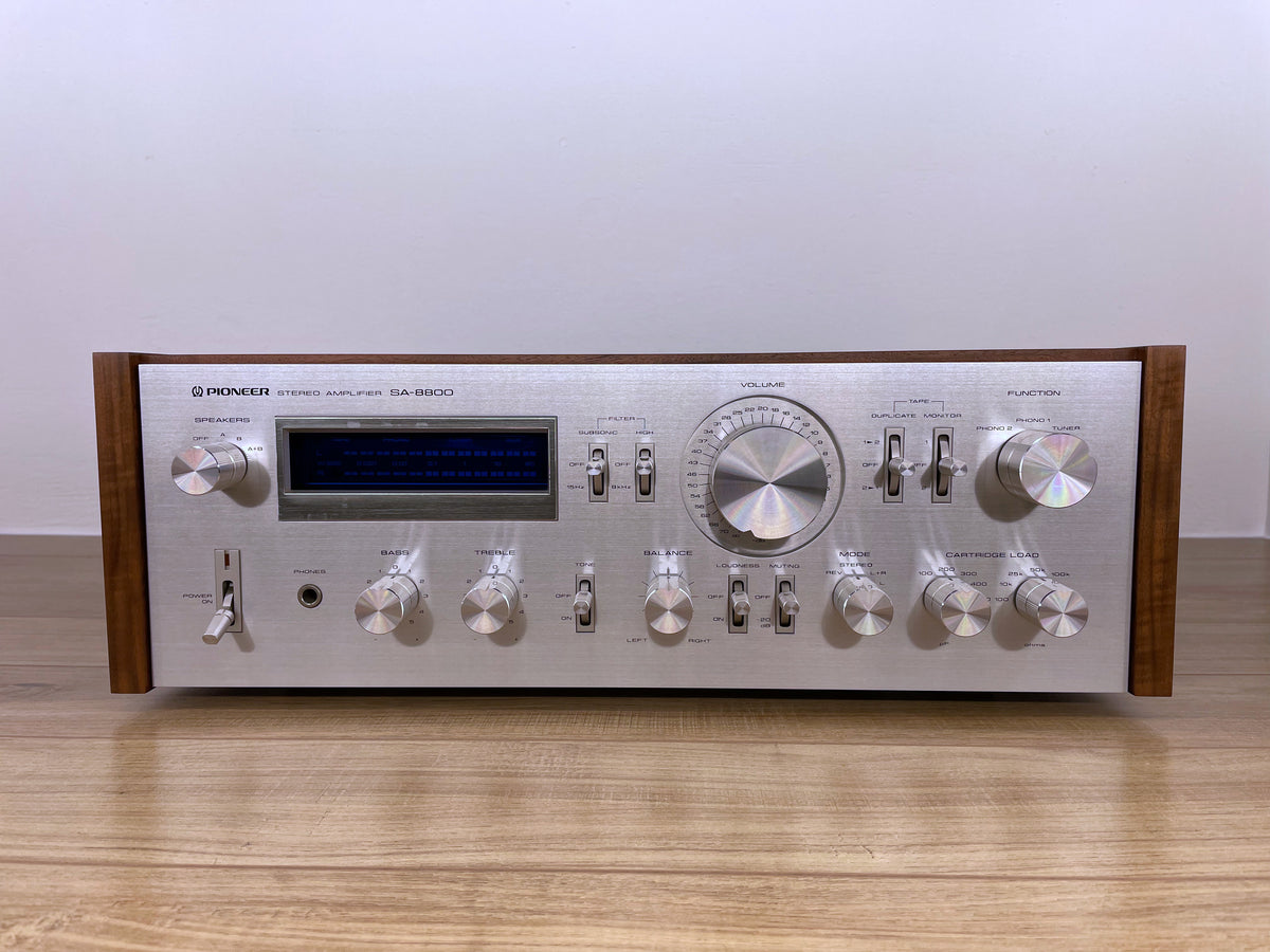 Pioneer SA8800 Integrated Amplifer Restored and Recapped
